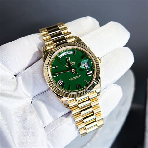 how much is a rolex day date gold|rolex 2024 day date 40.